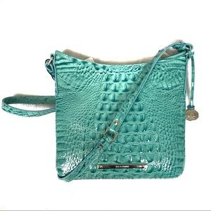 NWT Brahmin jody aqua cross body purse